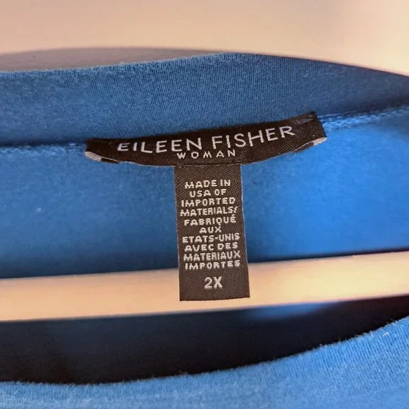 Eileen Fisher Fine Jersey Crew Neck Tunic Size 2X - Picture 6 of 6